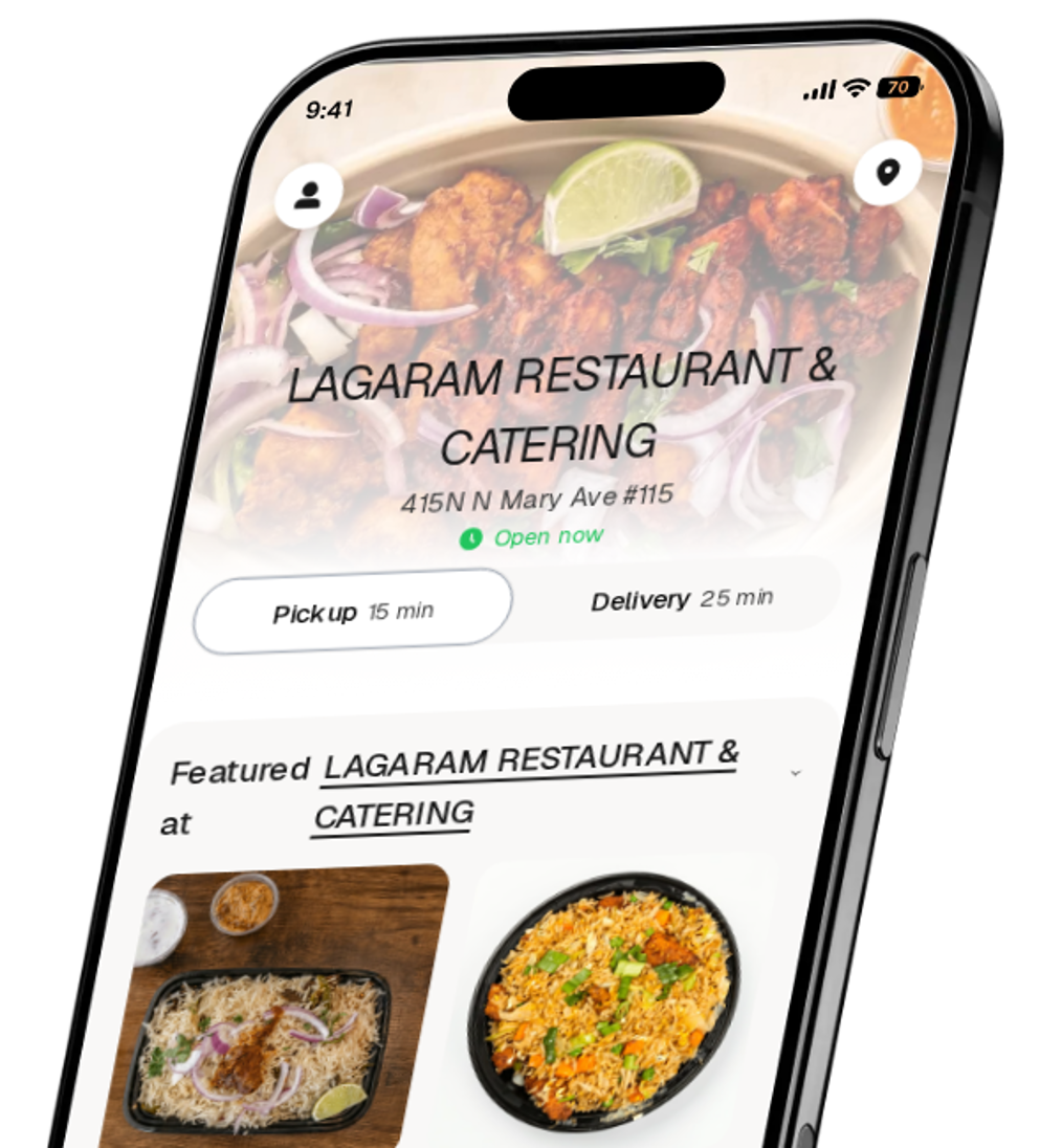 LAGARAM RESTAURANT & CATERING app preview