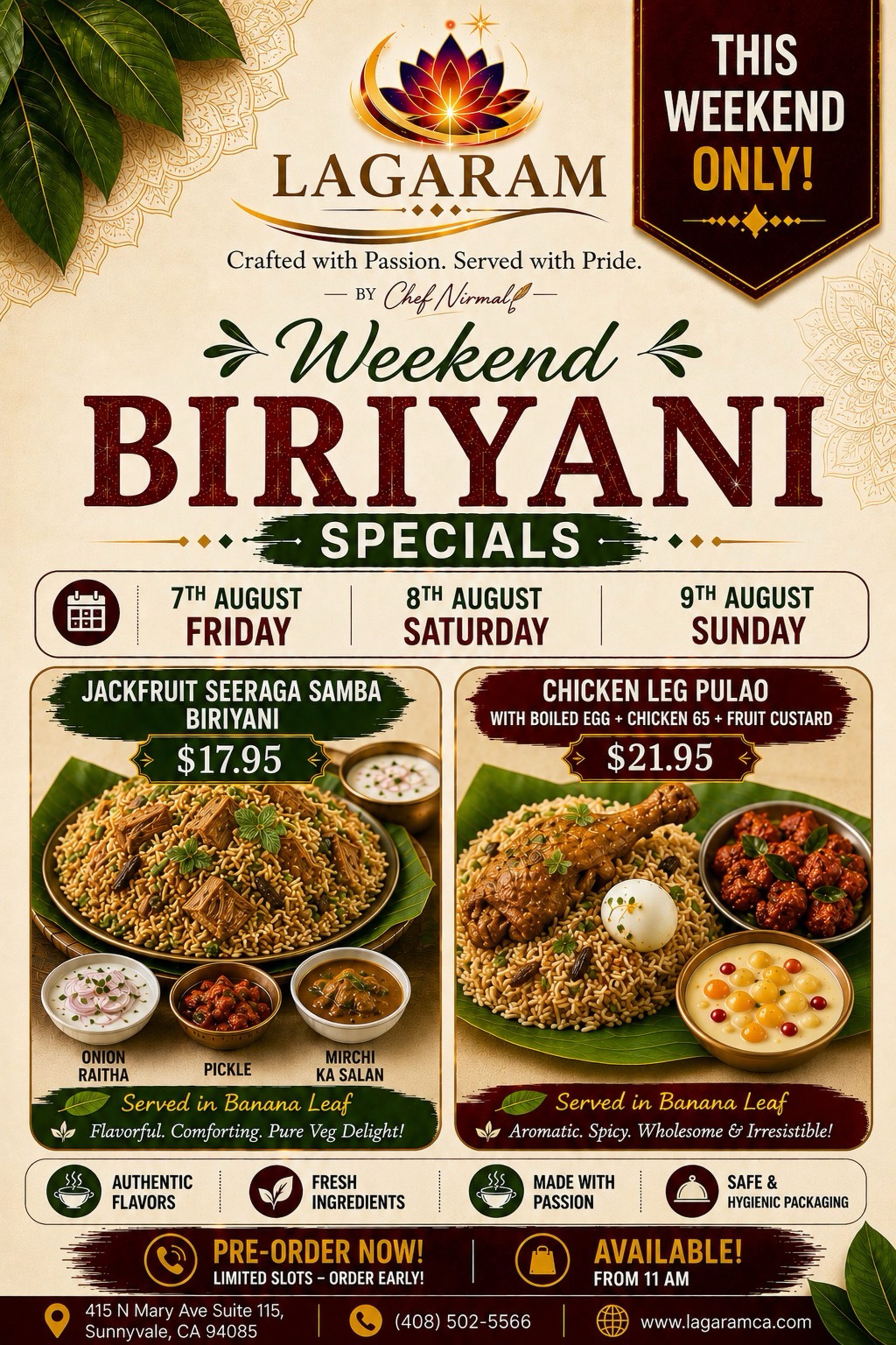 weekend special