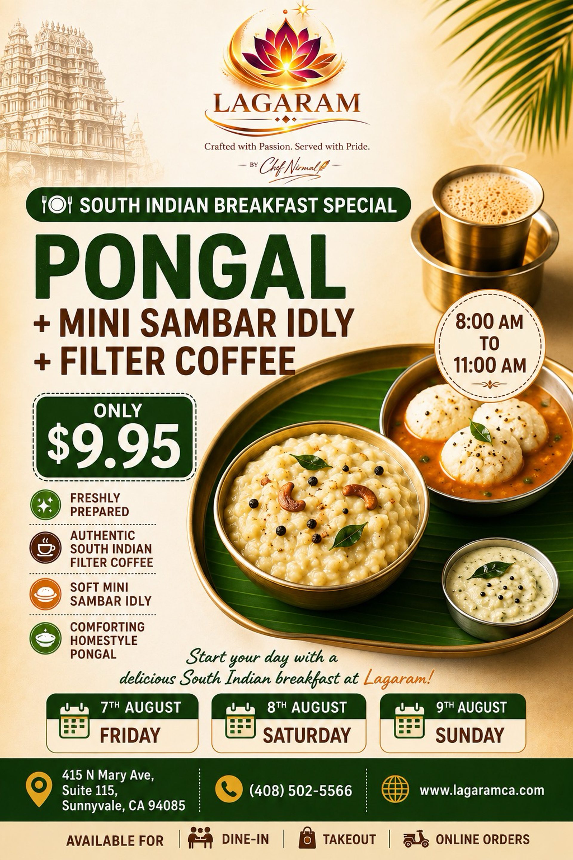 weekend break fast spical